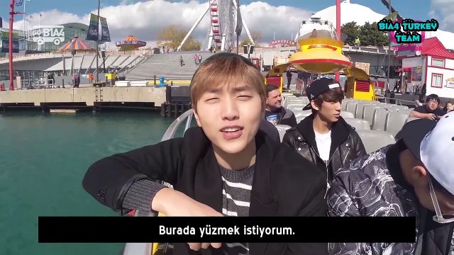 Go! B1A4 Road Trip - Navy Pier'de Tekne Gezisi (Türkçe Altyazılı)