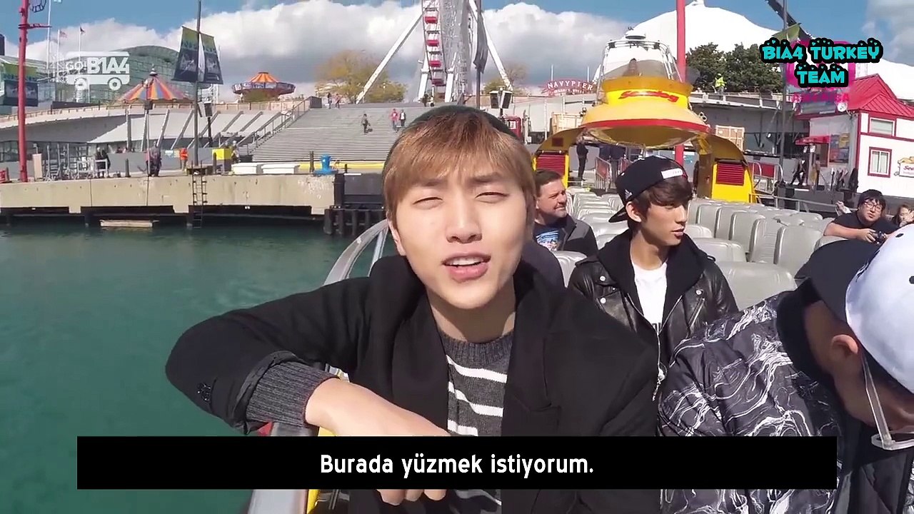 Go! B1A4 Road Trip - Navy Pier'de Tekne Gezisi (Türkçe Altyazılı)