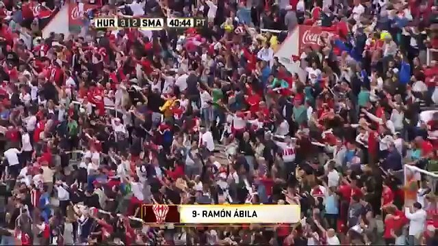 Gol de Ábila. Huracán 3 - San Martín (SJ) 2. Fecha 10. Primera División 2016.