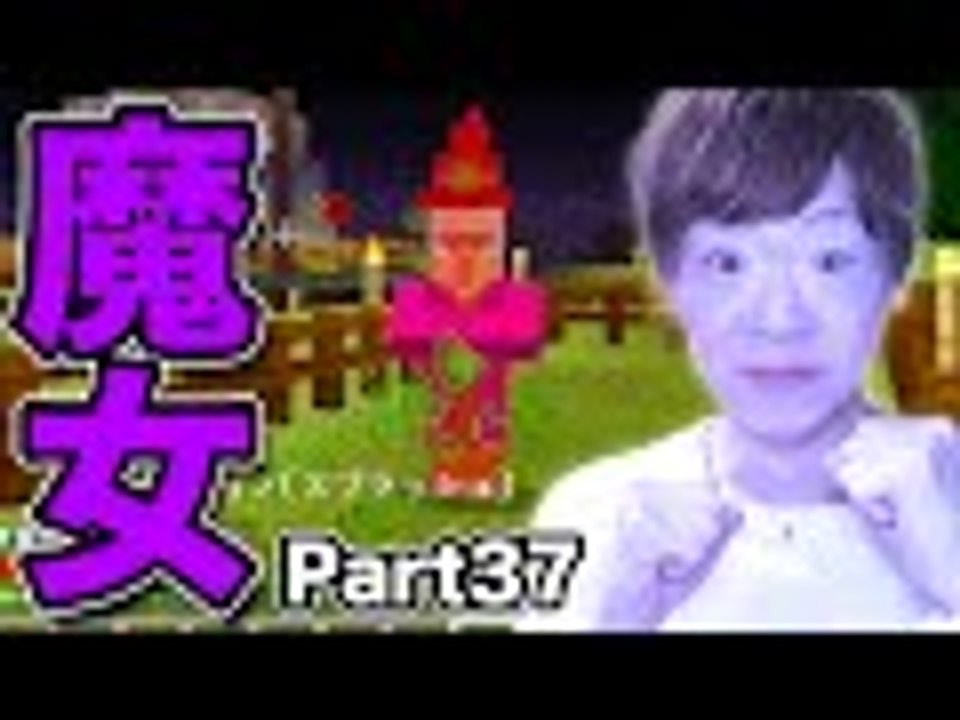 【マインクラフト】Part - 37 魔女と毒ポーション対決してみた！【セイキン夫婦のマイクラ】
