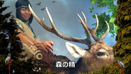 米良美一 "もののけ姫" 妊婦の口パク遊び/Japanese Pregnant Lip Sync:Yoshikazu Mera Princess Mononoke