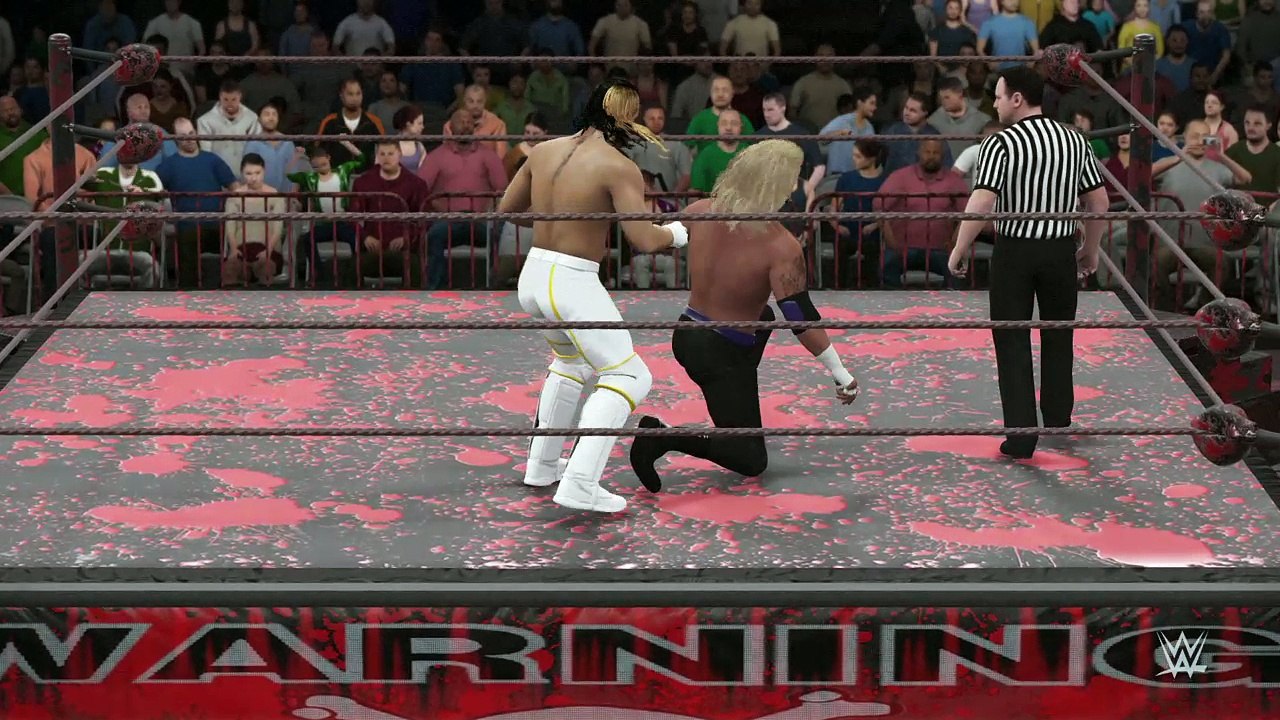 WWE 2K16 seth rollins v DDP
