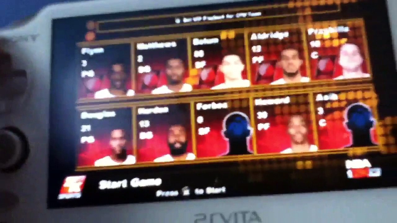 NBA 2k13 PS ViTa 2014 Roster Update + Free Agents!