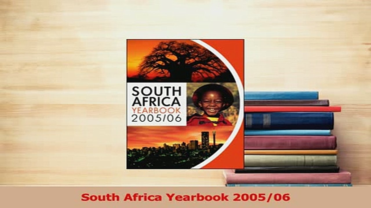 Read  South Africa Yearbook 200506 Ebook Free