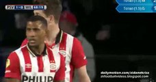 1-0 Marco Van Ginkel - PSV v. Willem II 09.04.2016