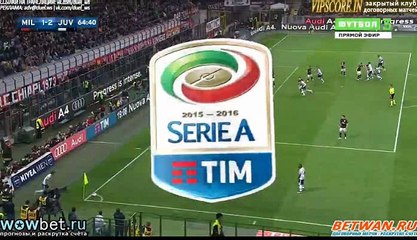 Paul Pogba Goal HD - AC Milan 1-2 Juventus - 09-04-2016