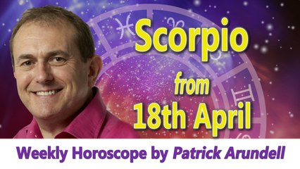 Scorpio Weekly Horoscope from 18th April 2016