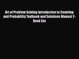 [Read book] Art of Problem Solving Introduction to Counting and Probability Textbook and Solutions