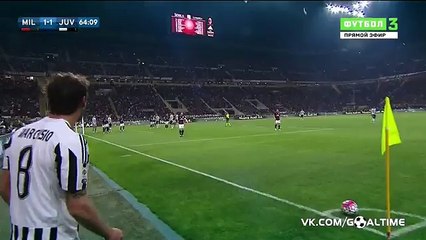 Paul Pogba Goal - AC Milan 1 - 2 Juventus - 09-04-2016
