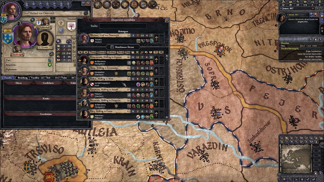 Crusader Kings 2 mit Merwco 1.0