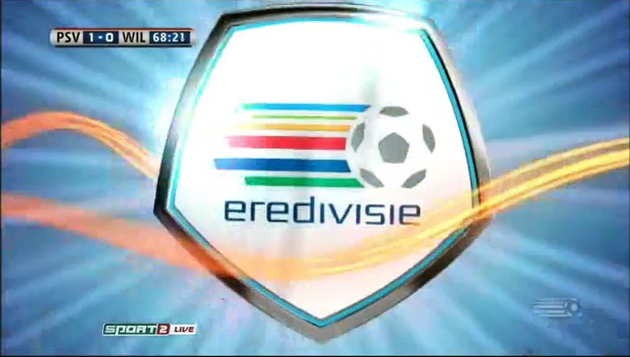 1-0 Marco van Ginkel Goal Holland Eredivisie - 09.04.2016, PSV Eindhoven 1-0 Wil
