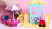 Peppa Pig Ice Cream Parlor Building Toys Play Doh Ice Cream DIY La Heladería de Peppa Pig Part 3