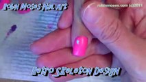 5 Nail Art Tutorials | DIY Halloween Nails | Neon Mix N Match Design