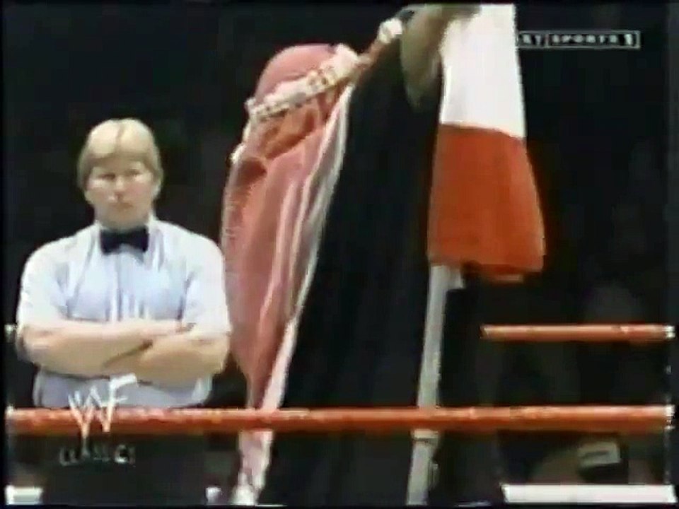 Iron Sheik in action   Championship Wrestling Oct 1st, 1983