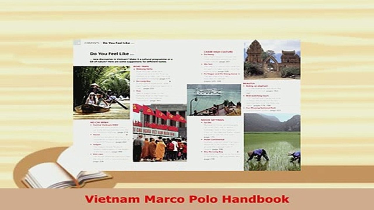 PDF  Vietnam Marco Polo Handbook Download Full...