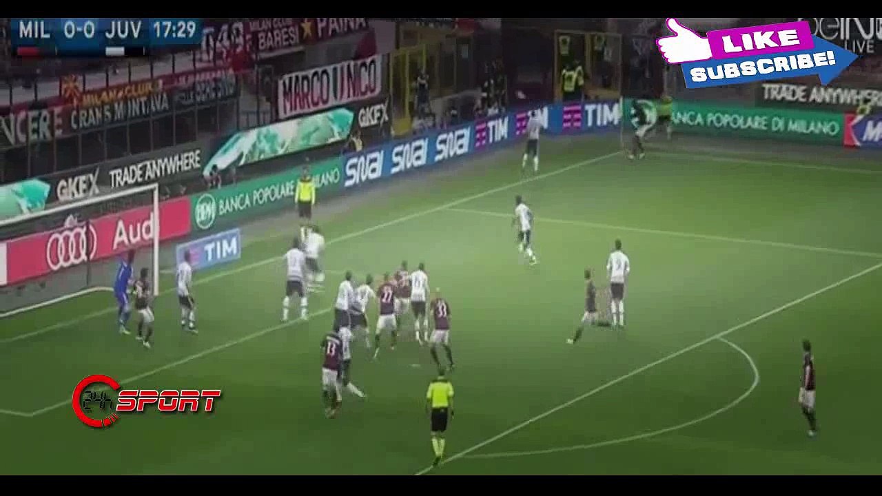 Milan vs Juventus 1 - 2 All Goals & Highlights Serie A 09.04.2016