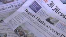 مقتل ريجيني يجبر إيطاليا على التوحد