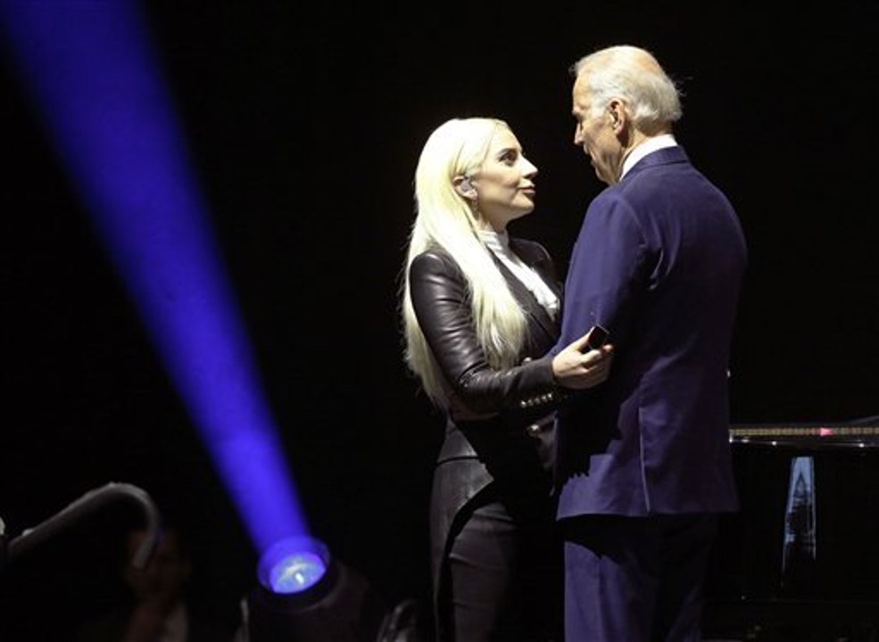Lady Gaga and Joe Biden team up in Las Vegas