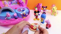 Peppa Pig Mini Pizzeria Play Doh Food Peppa Pig Chef Invites Her Friends Toy Videos Part 1