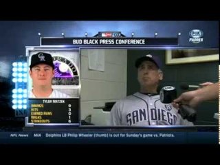 Padres blanqueados por los Rockies