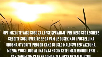 8 trikova za lakse BUDJENJE