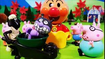 Peppa Pig Family   Baikinman and Anpanman anime toys anime kids animation