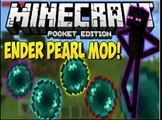 Aquí el mod de ender pearls para minecraft PE 0.14.0 (mod en la descripción)