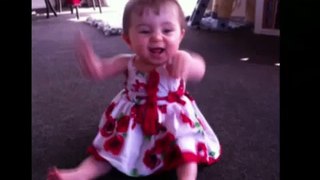 Baby Lily does the Haka