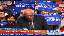 Sanders gana a Clinton en los caucus demócratas de Wyoming