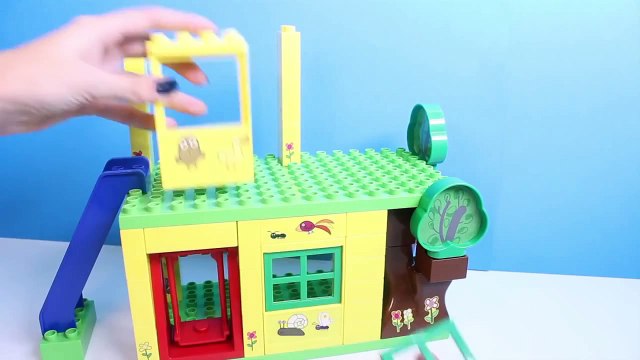 Peppa Pig Playground Construction Toys Mega Bloks Parque de Juegos de Peppa Pig y George Part 4