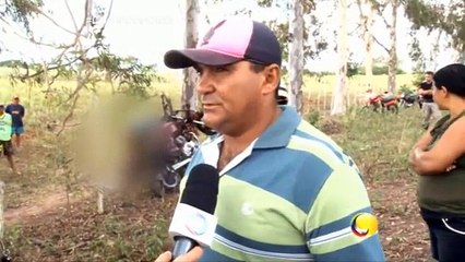 MOTOCICLISTA PERDE O CONTROLE E MORRE PENDURADO EM CERCA DE ARAME