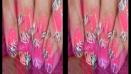 Uñas al estilo de Cebra