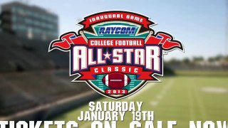 Raycom College Football All-Star Classic Ticket Commercial