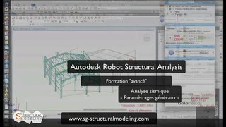 Autodesk Robot -  Analyse sismique à l'Eurocode 8 - 01 - Paramètrages généraux