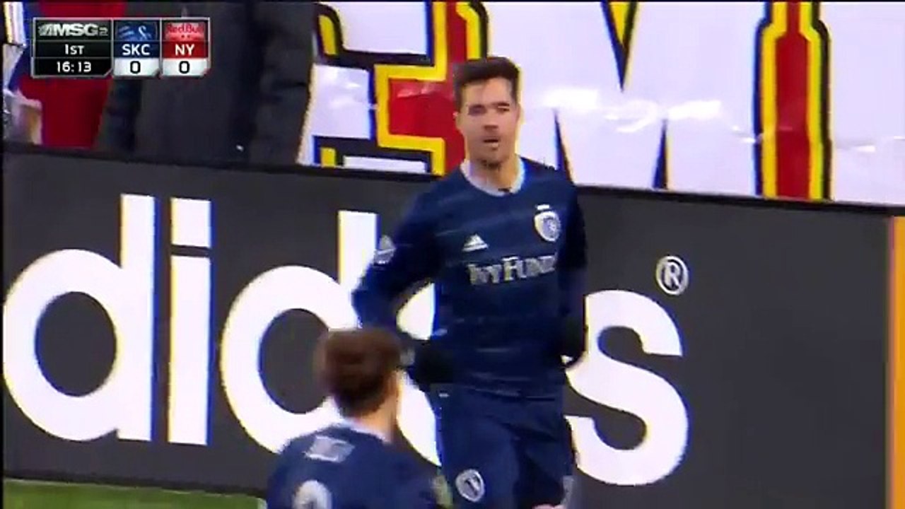GOAL: Benny Feilhaber - New York Red Bulls 0-1 Sporting Kansas City   - 09-04-2016 MLS