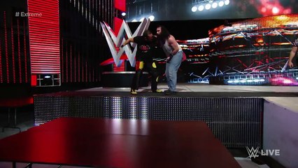 Extreme Rules Eight-Man Tag Team Match Raw, December 14, 2015