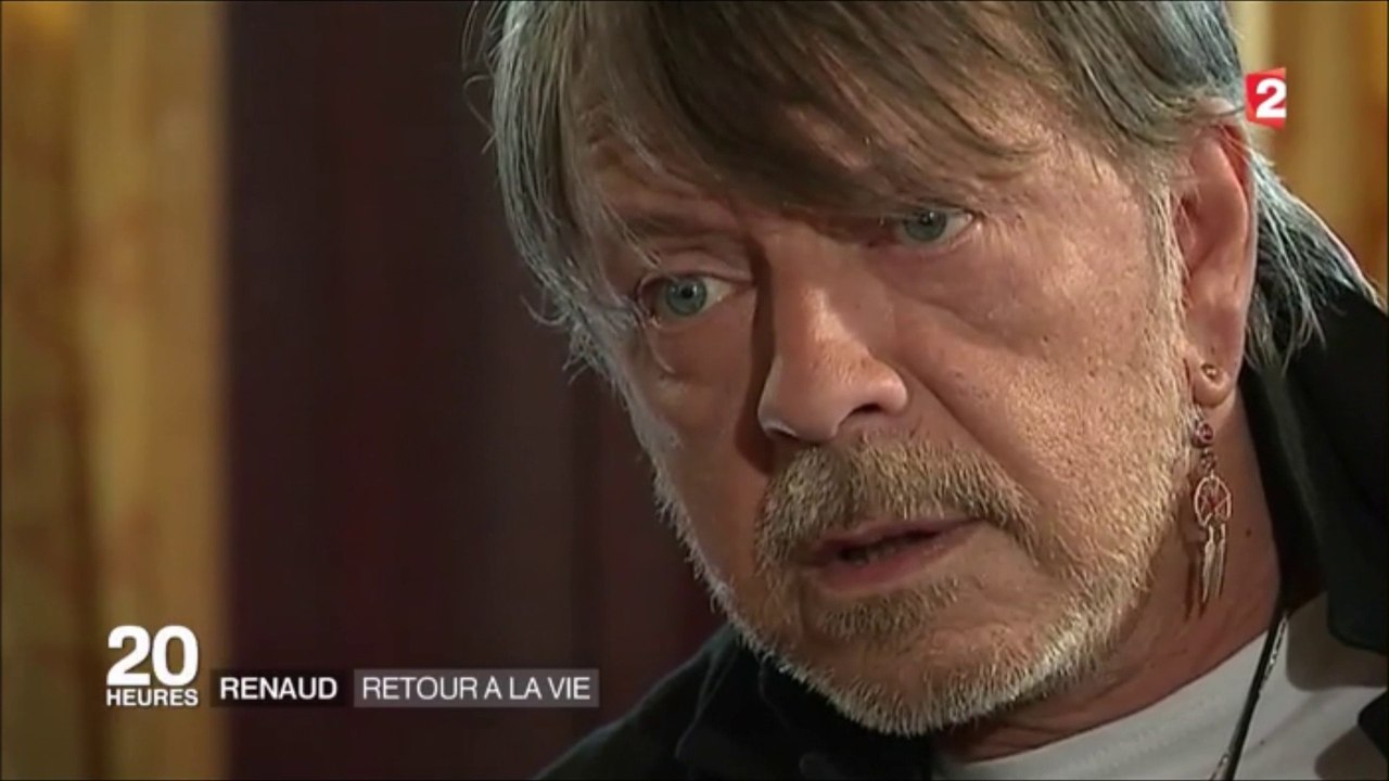 RENAUD JT - 20h France 2 invité le 7 avril 2016 - "retour à la vie"