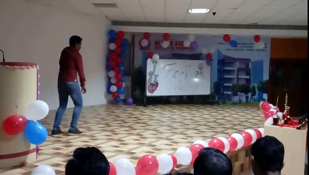 Mohit dance on chal waha jate hai at NSIT PATNA