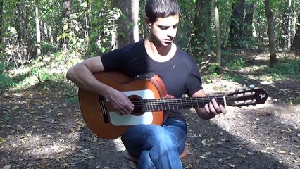 Nausicaa of the Valley of the Wind - The Birdman and the Main Theme (acoustic guitar cover)