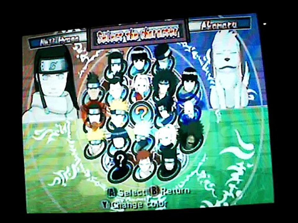 Neji/Akamaru vs. Crow vs. Ino