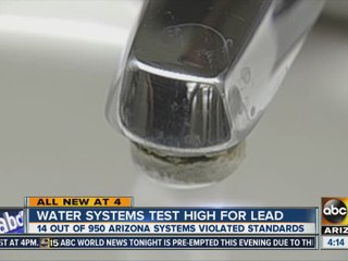 EPA: More than one dozen Arizona water systems above federal lead limit