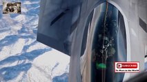 F 22 Raptor Sortie At Red Flag • Aerial Refueling