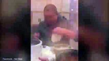 'Fast food' man shows quick way to eat peking duck pancakes