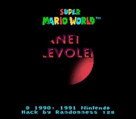 Super Mario World: Planet of Malevolence - Intro Screen