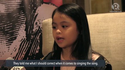 Download Video: Esang de Torres on her role as Little Cosette in Les Miserables Manila