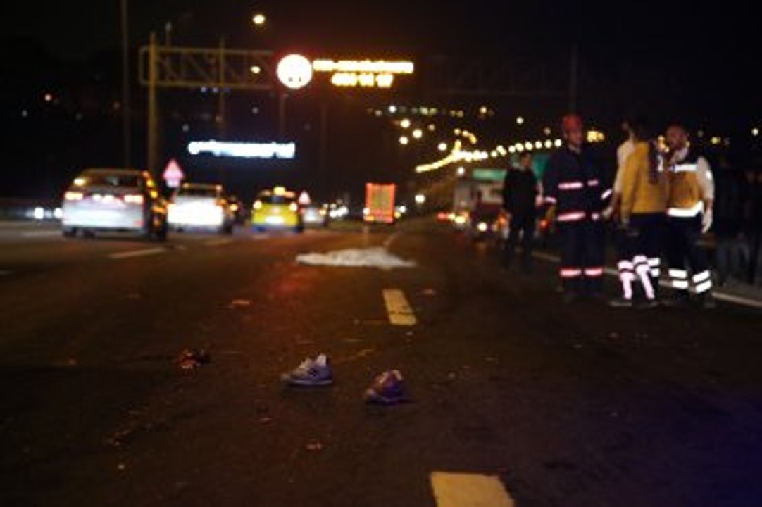 TEMde Karşıdan Karşıya Geçmek İsteyen Genç Canından Oldu