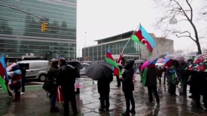 Ermenistan'ın Azerbaycan Topraklarındaki Saldırılarına Protesto - New