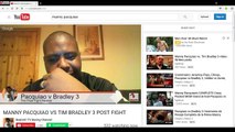 Manny Pacquiao Vs Timothy Bradley 3 - POST FIGHT - Pacquiao vs Bradley Boxing 2016
