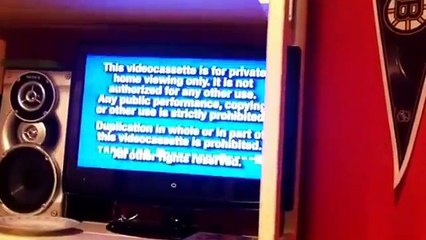 Opening to the Sixth sense 2000 VHS