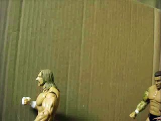 AFA: RANDY ATTACKS HHH BACKSTAGE wwe stopmotion